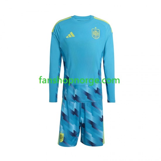 Billige Fotballdrakter Spania Keeper Barn Hjemmedrakt World Cup 2026 Langermet