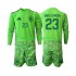 Billige Fotballdrakter Spania Unai Simon 23 6th Green color Keeper Barn World Cup 2026 Langermet