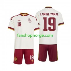 Billige Fotballdrakter Spania Lamine Yamal 19 Barn Bortedrakt World Cup 2026 Kortermet