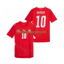 Billige Fotballdrakter Sveits Granit Xhaka 10 Herre Hjemmedrakt World Cup 2026 Kortermet