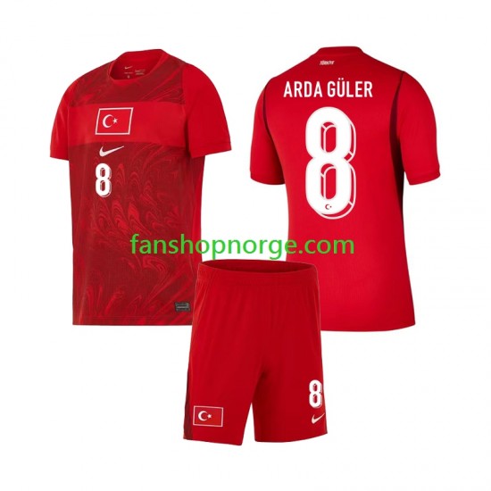 Billige Fotballdrakter Tyrkia Arda Guler 8 Barn Hjemmedrakt World Cup 2026 Kortermet