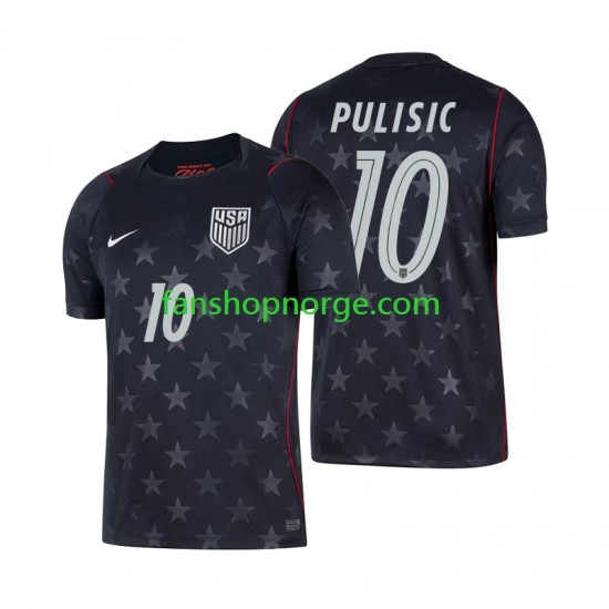 Billige Fotballdrakter USA Christian Pulisic 10 Herre Bortedrakt World Cup 2026 Kortermet