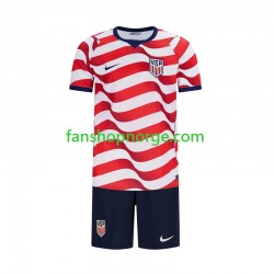 Billige Fotballdrakter USA Barn Hjemmedrakt World Cup 2026 Kortermet