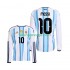 Billige Fotballdrakter Argentina Lionel Messi 10 Herre Hjemmedrakt World Cup 2026 Langermet