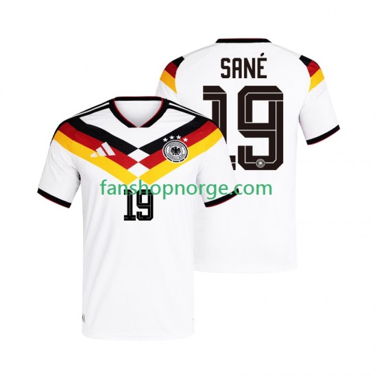 Billige Fotballdrakter Tyskland Leroy Sane 19 Herre Hjemmedrakt World Cup 2026 Kortermet