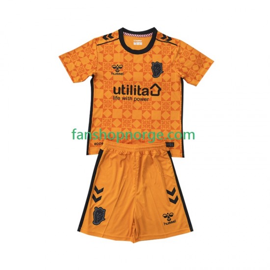 Billige Fotballdrakter Sunderland Keeper Barn Tredjedrakt 2025-2026 Kortermet