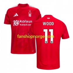 Billige Fotballdrakter Nottingham Forest Chris Wood 11 Herre Hjemmedrakt 2024-2025 Kortermet
