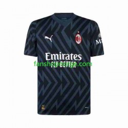 Billige Fotballdrakter AC Milan Mike Maignan 16 Keeper Herre Tredjedrakt 2023-2024 Kortermet