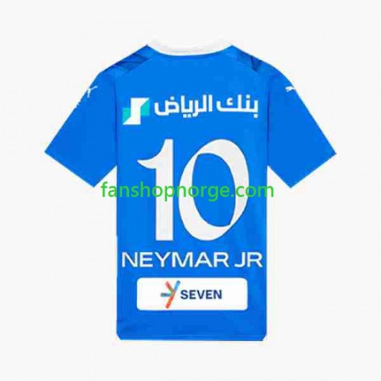 Billige Fotballdrakter Al Hilal Neymar JR 10 Herre Hjemmedrakt 2023-2024 Kortermet