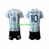 Billige Fotballdrakter Argentina Maradona 10 2020-2021 Barn Hjemmedrakt Kortermet