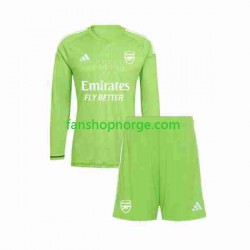 Billige Fotballdrakter Arsenal Keeper Barn Tredjedrakt 2023-2024 Langermet