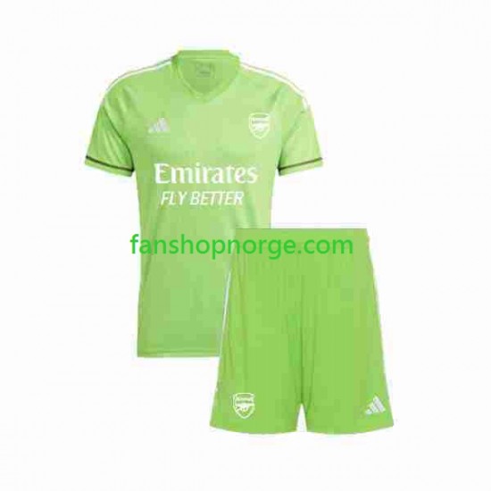 Billige Fotballdrakter Arsenal Keeper Barn Tredjedrakt 2023-2024 Kortermet