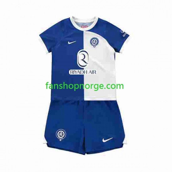 Billige Fotballdrakter Atlético Madrid 2 Barn Bortedrakt 2023-2024 Kortermet