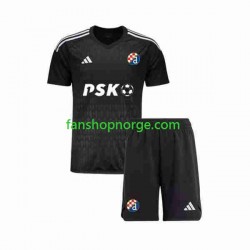 Billige Fotballdrakter Dinamo Zagreb Keeper Barn Bortedrakt 2023-2024 Kortermet