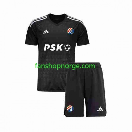 Billige Fotballdrakter Dinamo Zagreb Keeper Barn Bortedrakt 2023-2024 Kortermet