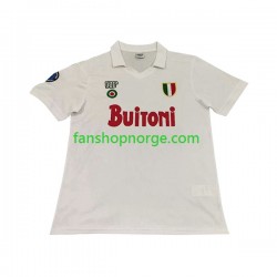 Billige Fotballdrakter Napoli 1987 1988 Retro Herre Bortedrakt Kortermet