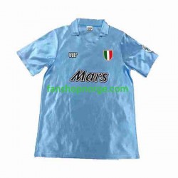Billige Fotballdrakter Napoli 1990 1991 Retro Herre Hjemmedrakt Kortermet