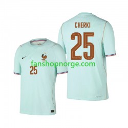 Billige Fotballdrakter Frankrike Rayan Cherki 25 Herre Bortedrakt World Cup 2026 Kortermet