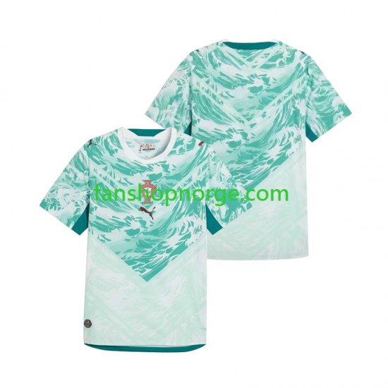 Billige Fotballdrakter Portugal Herre Bortedrakt World Cup 2026 Kortermet