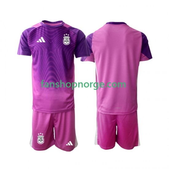 Billige Fotballdrakter Argentina Keeper Barn Hjemmedrakt 2025 Kortermet