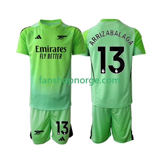 Billige Fotballdrakter Arsenal Kepa Arrizabalaga 13 Keeper Barn Bortedrakt 2025-2026 Kortermet
