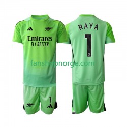 Billige Fotballdrakter Arsenal Raya 1 Keeper Barn Bortedrakt 2025-2026 Kortermet