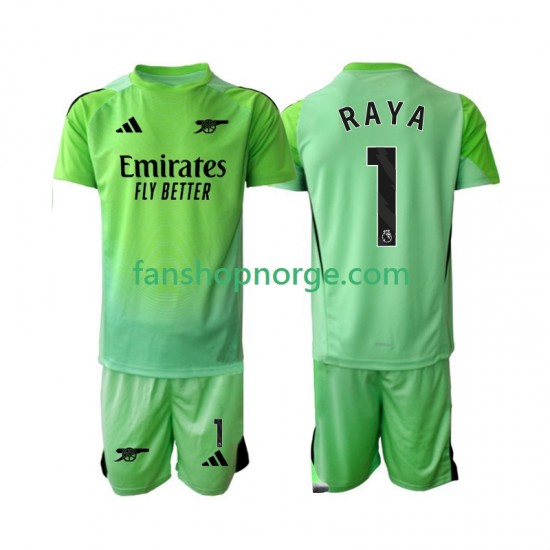 Billige Fotballdrakter Arsenal Raya 1 Keeper Barn Bortedrakt 2025-2026 Kortermet