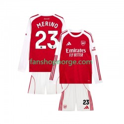 Billige Fotballdrakter Arsenal Merino 23 Barn Hjemmedrakt 2025-2026 Langermet