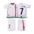 Billige Fotballdrakter England BECKHAM 7 Retro Barn Hjemmedrakt 2002 Kortermet