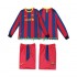 Billige Fotballdrakter FC Barcelona Retro Barn Hjemmedrakt 2011 2010 Langermet