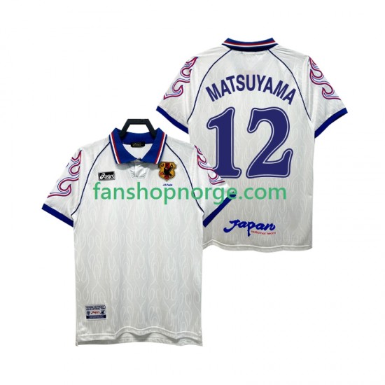 Billige Fotballdrakter Japan MATSUYAMA 12 Retro Herre Bortedrakt 1998 Kortermet