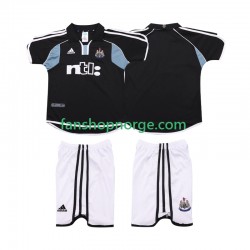 Billige Fotballdrakter Newcastle United 2000 2001 Retro Barn Bortedrakt Kortermet