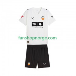 Billige Fotballdrakter Valencia CF Barn Hjemmedrakt 2025-2026 Kortermet