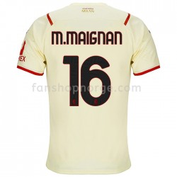Billige Fotballdrakter AC Milan Mike Maignan 16 Bortedrakt 2021-2022 Kortermet