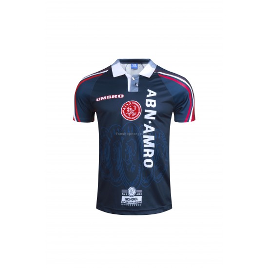 Billige Fotballdrakter AFC Ajax Retro Bortedrakt 1997-1998 Kortermet