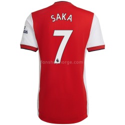 Billige Fotballdrakter Arsenal Bukayo Saka 7 Hjemmedrakt 2021-2022 Kortermet
