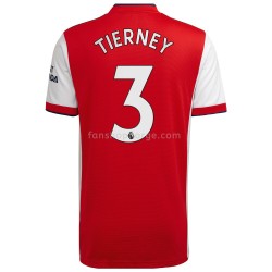 Billige Fotballdrakter Arsenal Kieran Tierney 3 Hjemmedrakt 2021-2022 Kortermet