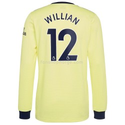 Billige Fotballdrakter Arsenal Willian 12 Bortedrakt 2021-2022 Langermet