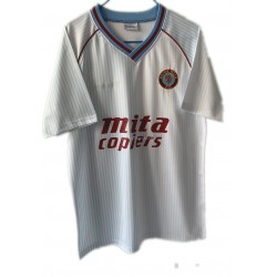 Billige Fotballdrakter Aston Villa Retro Bortedrakt 1988 Kortermet