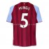 Billige Fotballdrakter Aston Villa Tyrone Mings 5 Hjemmedrakt 2021-2022 Kortermet