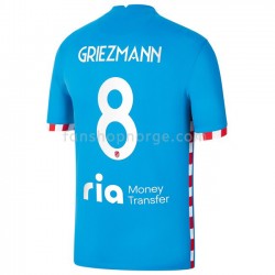 Billige Fotballdrakter Atlético Madrid Antoine Griezmann 8 Tredjedrakt 2021-2022 Kortermet