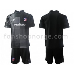 Billige Fotballdrakter Atlético Madrid Keeper Barn Bortedrakt 2021-2022 Kortermet