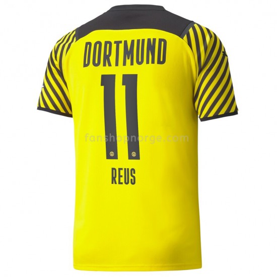 Billige Fotballdrakter BVB Borussia Dortmund Marco Reus 11 Hjemmedrakt 2021-2022 Kortermet