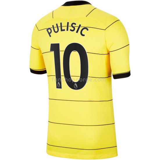 Billige Fotballdrakter Chelsea Christian Pulisic 10 Bortedrakt 2021-2022 Kortermet