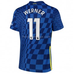 Billige Fotballdrakter Chelsea Timo Werner 11 Hjemmedrakt 2021-2022 Kortermet