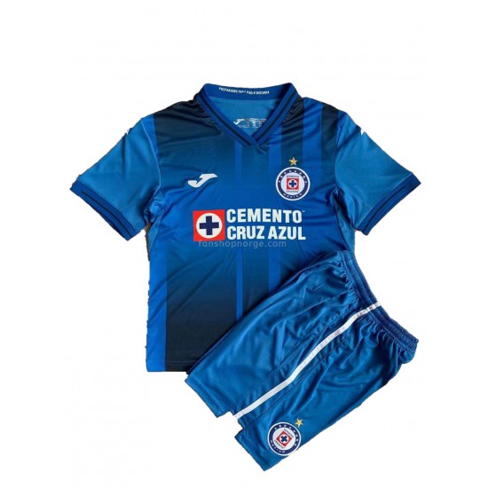 Billige Fotballdrakter Cruz Azul Barn Hjemmedrakt 2021-2022 Kortermet
