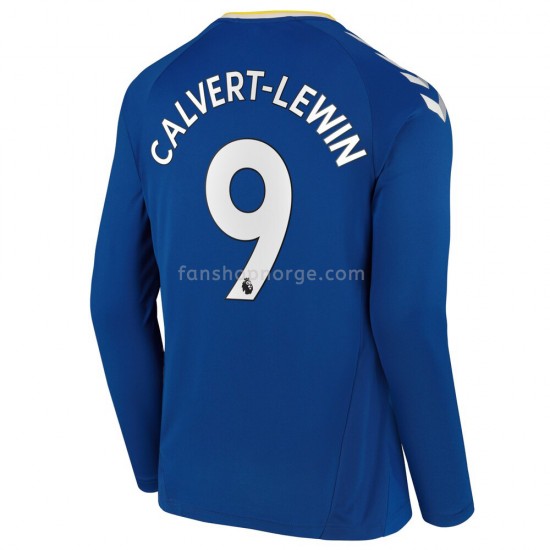 Billige Fotballdrakter Everton Dominic Calvert-Lewin 9 Hjemmedrakt 2021-2022 Langermet