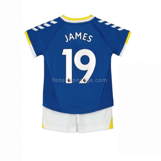 Billige Fotballdrakter Everton James Rodriguez 19 Barn Hjemmedrakt 2021-2022 Kortermet