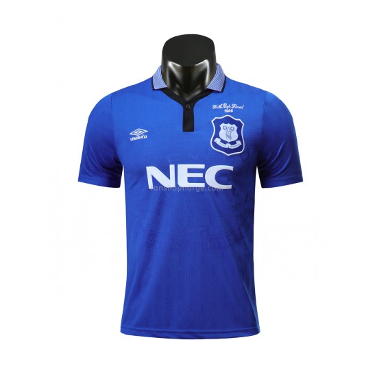 Billige Fotballdrakter Everton Retro Hjemmedrakt 1995 Kortermet