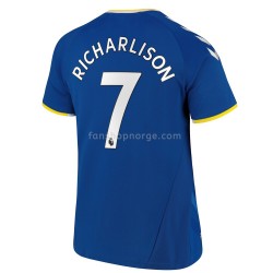Billige Fotballdrakter Everton Richarlison 7 Hjemmedrakt 2021-2022 Kortermet